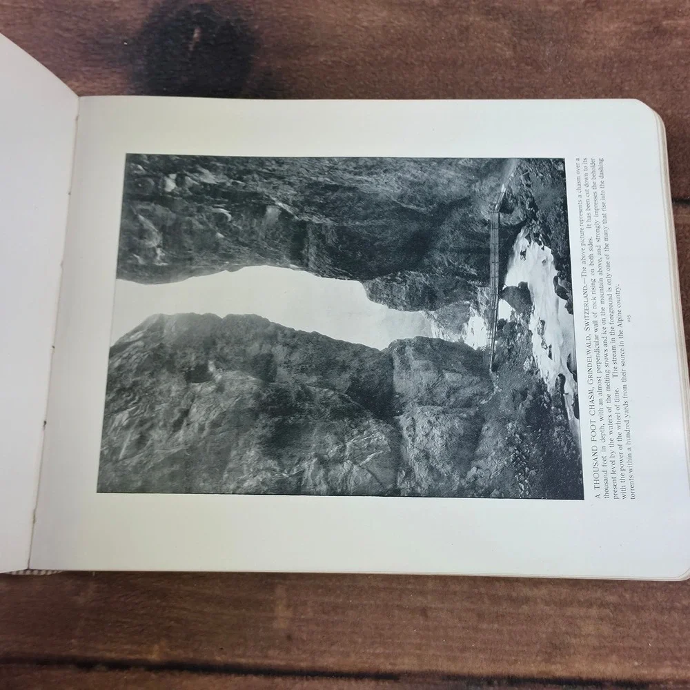 Shepp's Photographs of the World Book 1891 Black Good Antique Travel History